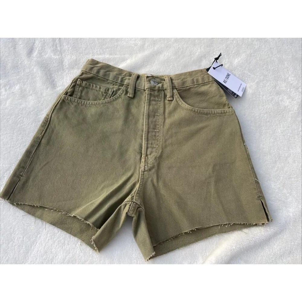 RE/DONE Women's 90s High Rise Loose Denim Jeans in Green  23
